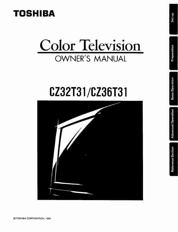 Toshiba CRT Television CZ 36T31-page_pdf